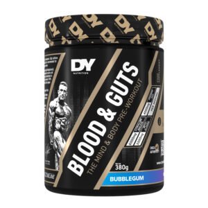 DY Pre-Workout Blood and Guts 380g, BUBBLEGUM 20 Servings