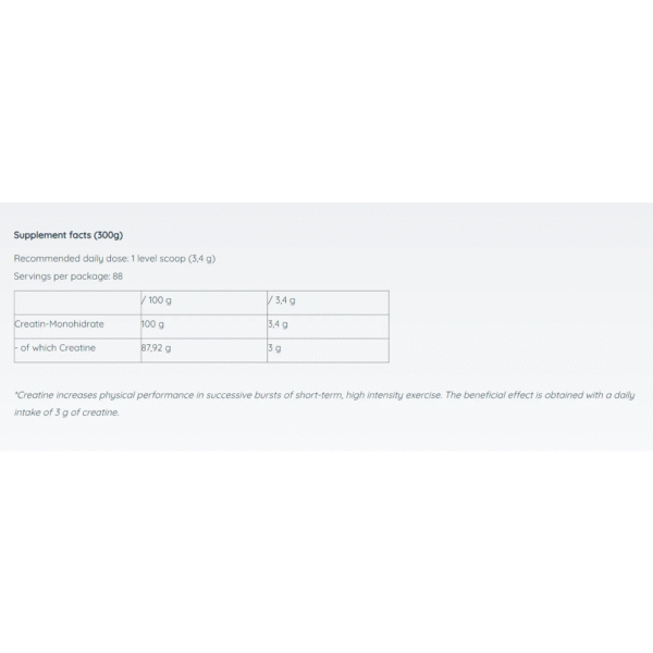 Nutriversum Basic Creatine 500g - Image 2