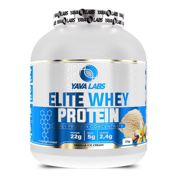 yava labs Elite Whey Protein 2 kg vanilla ice cream