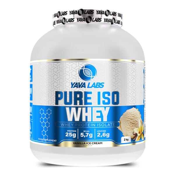 yava labs Pure Iso Whey 2 kg vanilla Ice Cream