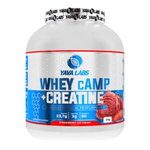 yava labs Whey cAMP + Creatine 2 kg Strawberry Ice Cream