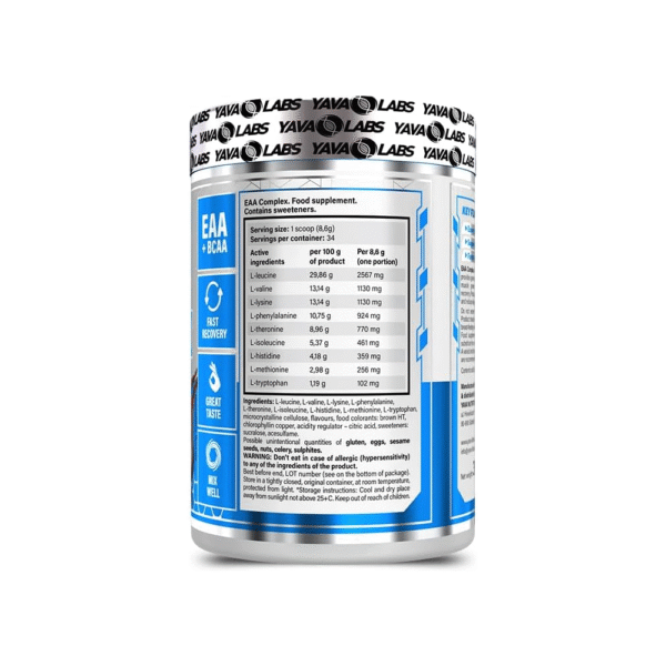 yava labs EAA 300 g Lemon Mojito - Image 2