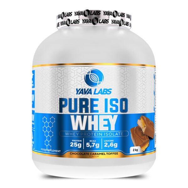 yava labs Pure Iso Whey 2 kg Chocolate Toffee Caramel