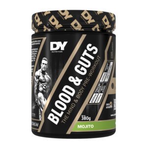 DY Pre-Workout Blood and Guts 380g, MOJITO 20 Servings